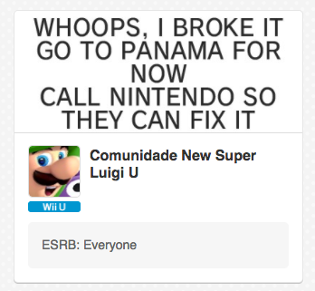 Illustration for article titled Nintendo's Luigi Miiverse Keeps Getting Hacked In Funny Ways